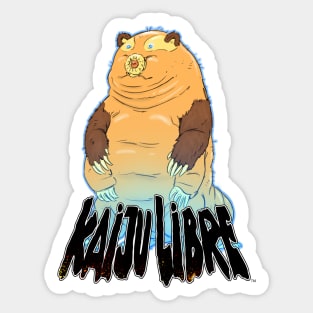 "KAIJU LIBRE" - Oso Sticker